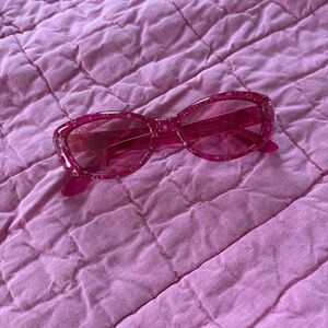 Y2K 2006 Dora the Explorer Girls Pink Sparkle Just Beachy Sunglasses